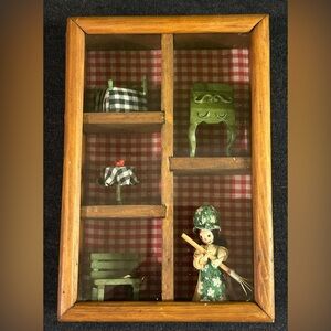 Accents | Vintage Wooden Diorama Shadow Boxes Miniature Handmade | Poshmark